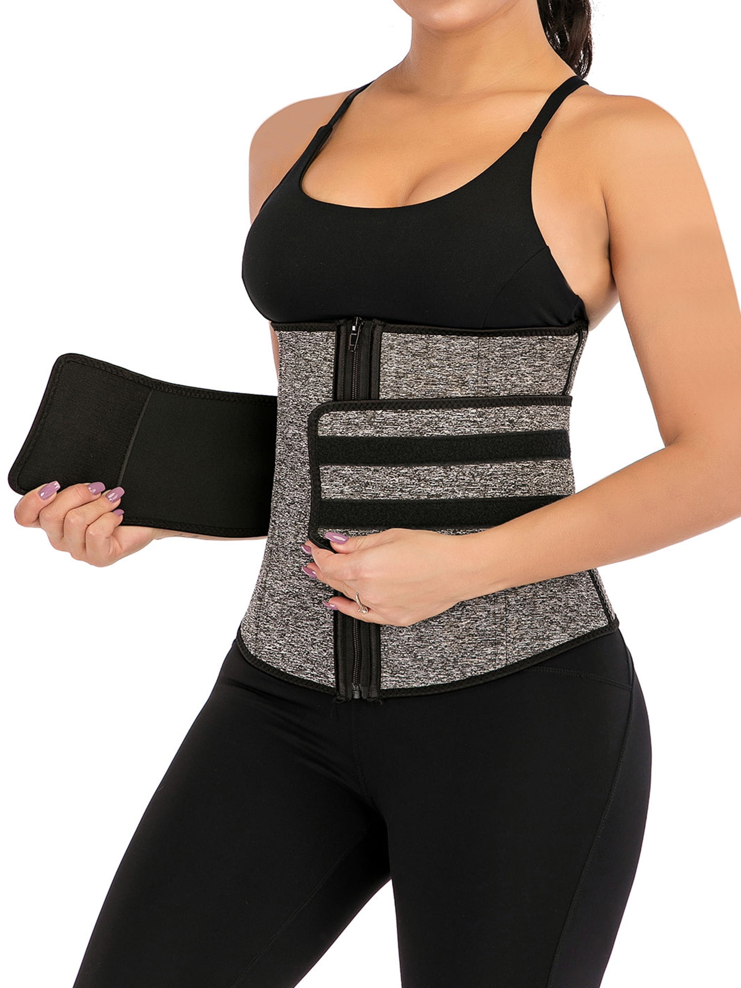 DODOING Womens Waist Trainer Belt Cincher Trimmer Hot Sweat Neoprene
