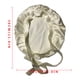 thumbnail image 5 of Gorro de ducha Gorro de baño impermeable Gorro de baño elástico resistente Turbante de pelo suave, Amarillo claro Yuarrent HA000682-03B, 5 of 6