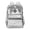 Grey, variant on Transparent Backpack Heavy Duty See-Through Daypack With Adjustable Shoulder Straps & Mesh Side Pockets Clear Bag For Travel Sports(Black-44Cm)
