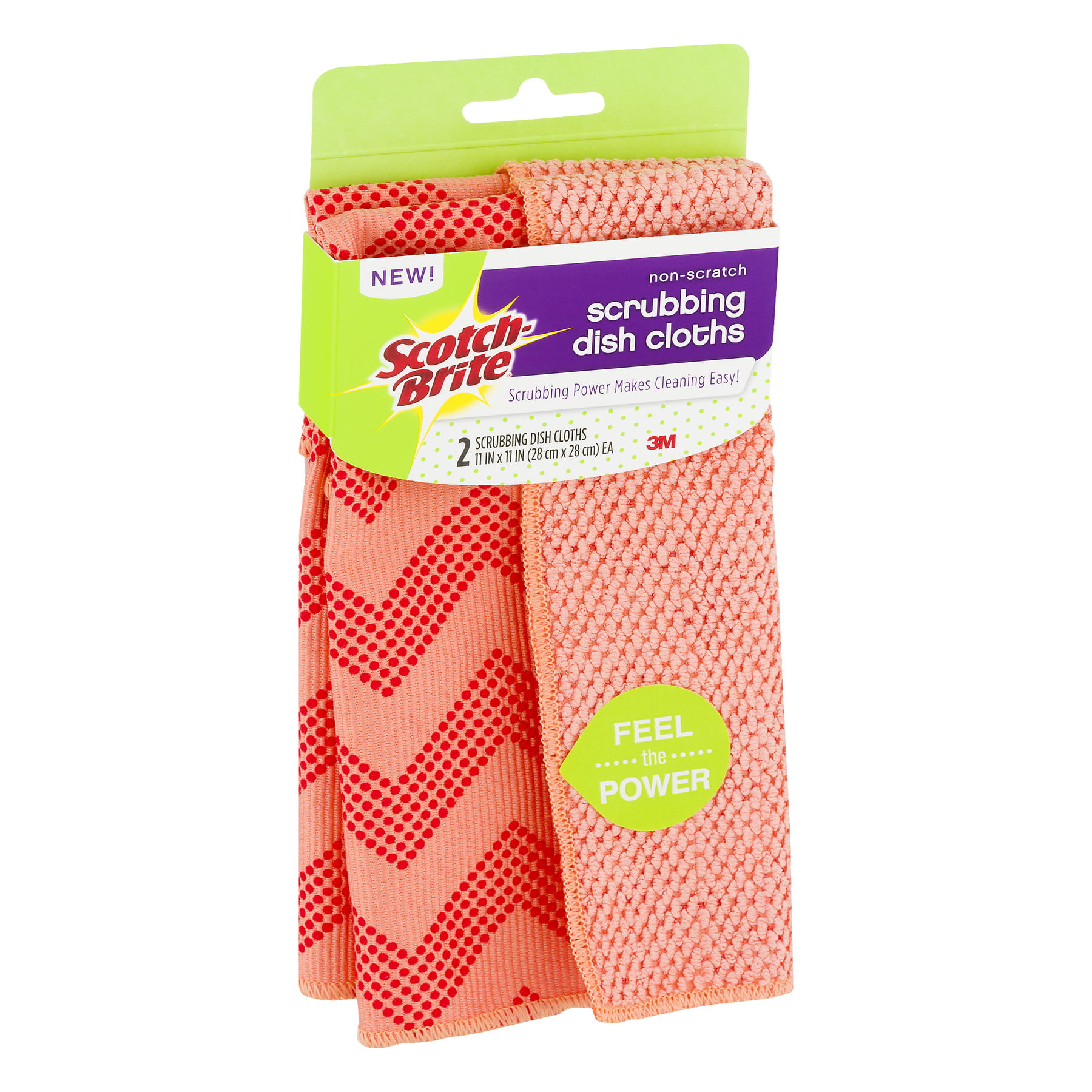 Scotch-Brite Sponge Cloth, Swedish Dish Cloths, Reusable Alternative to  Paper Towels, 24 Sponge Cloths