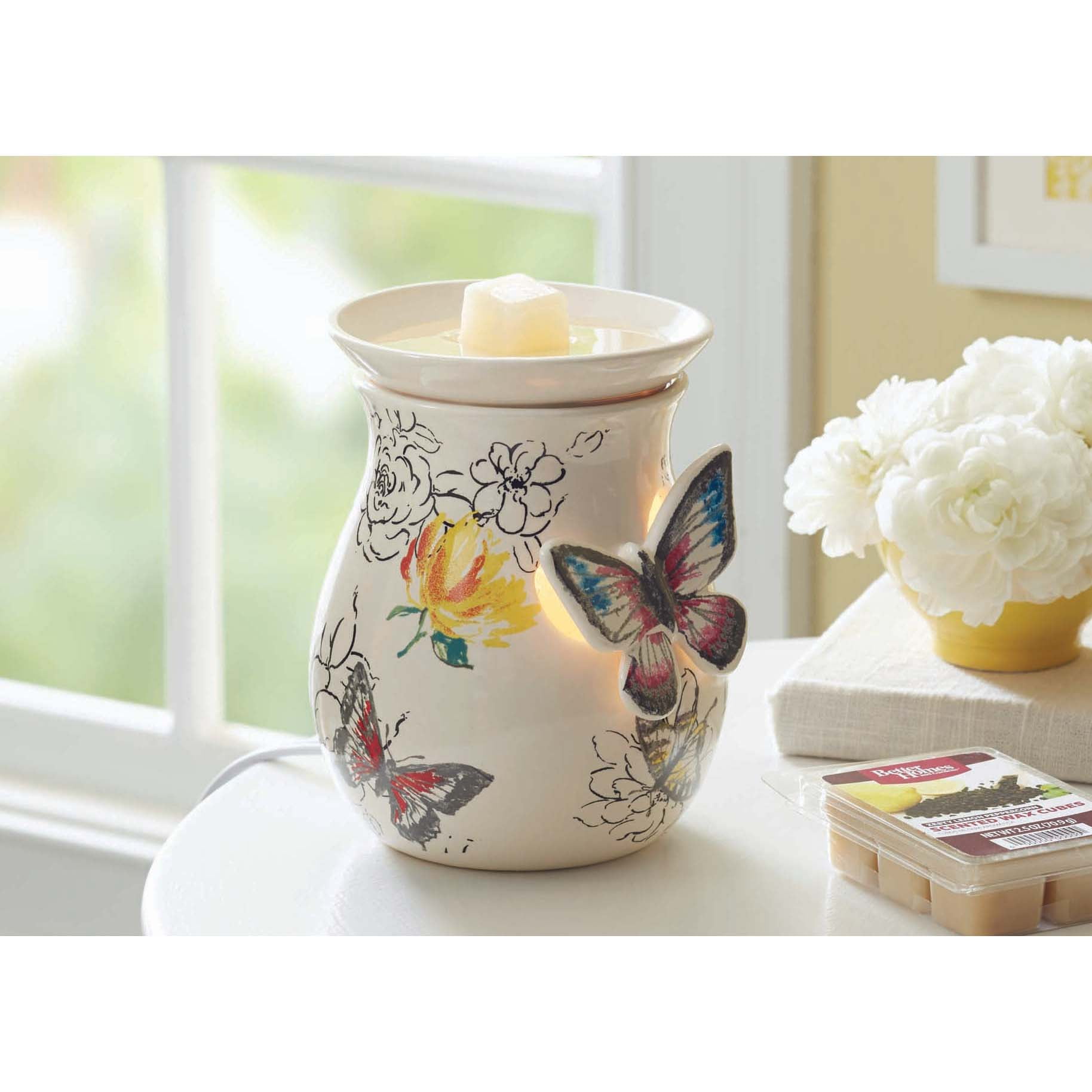 Better Homes and Gardens FullSize Wax Warmer, Butterflies Walmart
