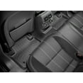 thumbnail image 3 of WeatherTech Custom Fit FloorLiners compatible with F-Pace, Velar - 2nd Row (2-Piece Liner), Black, 3 of 5