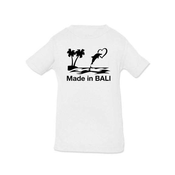 Made In Bali Dolphin. T-Shirt Infant -Smartprints Designs,  18 Months