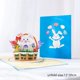 thumbnail image 1 of Tarjetas Pop-Up 3D de mariposa, unicornio, Delfín, tarjeta de felicitación de cumpleaños para niños, tarjeta de regalo de animales lindos, postal de invitación de boda, 1 of 4
