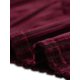 thumbnail image 5 of INSPIRAR CHIC Pijamas de Terciopelo para Mujeres Con Encaje, Bata de Manga Larga, Conjunto de Dos Piezas, Ropa de Casa Roja XS, 5 of 5