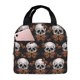 thumbnail image 1 of Easygdp Butterfly Skull Bolsa Térmica Premium - Tela Oxford Impermeable, Gran Capacidad, Bolsillo Frontal, Unisex para Trabajo, Escuela, Actividades al Aire Libre y Picnics, 1 of 8