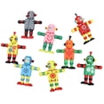 thumbnail image 2 of NAOJIE Wooden Walnut Puppet Robots | Fun Poseable Robots | Elastic Joints | Fidgety Toys | Ideal Birthday Gift for Robot Fans (Random style), 2 of 9