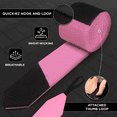 thumbnail image 6 of WYOX Boxing Hand Wraps 180-Inch – Elastic Bandage Wraps, Bandages, Boxing Gloves, Sports Wrap & Support Gear Pro (Pink), 6 of 7