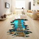 thumbnail image 4 of Newway 3d Floor Stickers,underwater Sea World Starfish Colorful Fishes Removable Love Ocean Cute Wooden Suspension Bridge Pvc Art Wall Decal , Sensory, 4 of 5