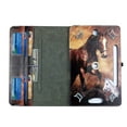 thumbnail image 5 of Brown Horse For Nook 7.9 8.0 8.4 Inch Tablet Case Universal Cases 360 Rotating Folio Stand Protector Pu Leather Cover Travel e-reader Card Cash Slots Multiple Viewing Angles, 5 of 5