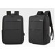 thumbnail image 3 of Business Travel Laptop Backpack, Waterproof Backpack, With Usb Charging Port, Large Capacity, Multiple Windows, Color: Black, 3 of 4