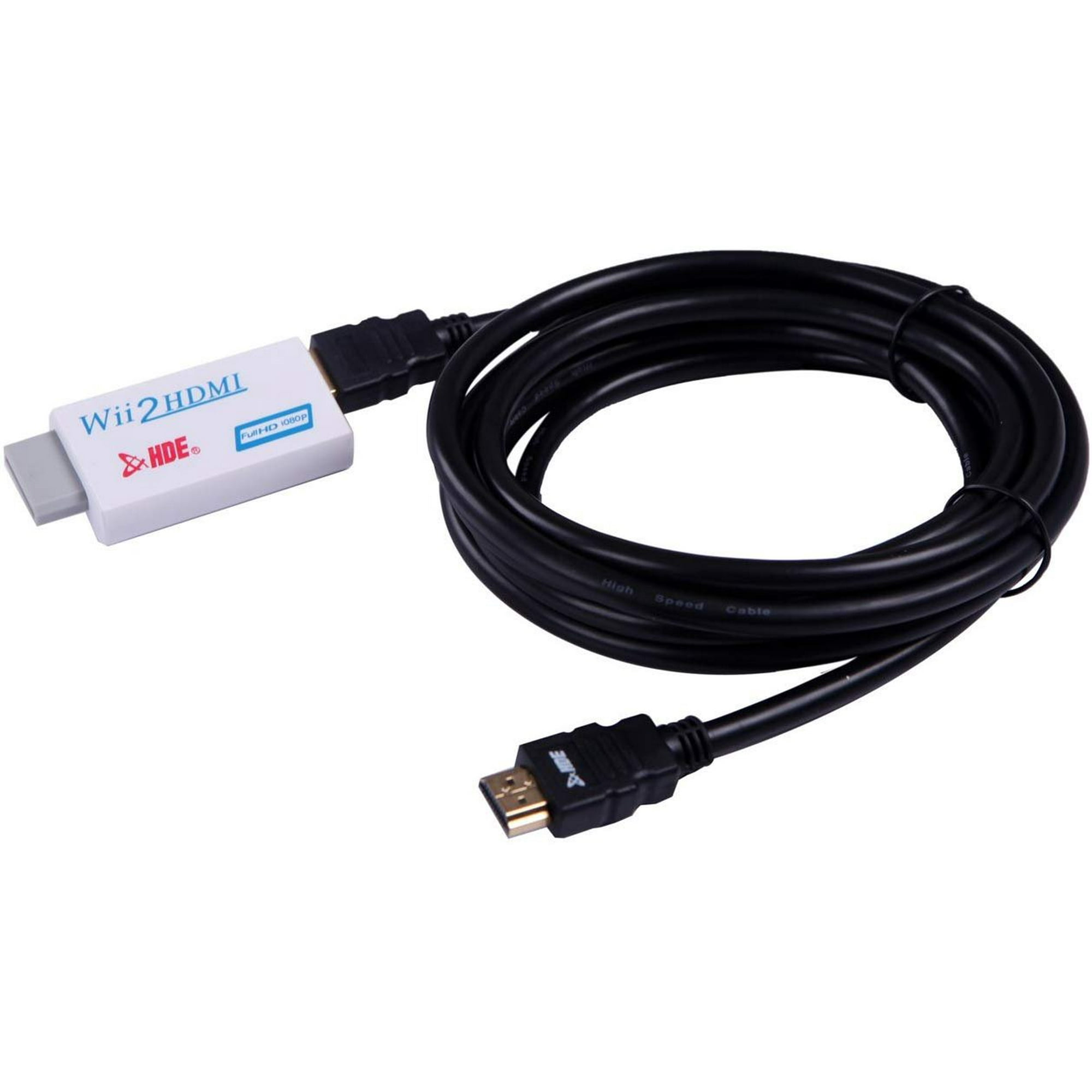 Wii U 7p 1080p Wii Hdmi Adapter With 3 5mm Audio Jack Hdmi Output Compatible With Wii Hdtv Wii To Hdmi Converter With High Speed Hdmi Cable Supports All Wii Display Modes Legacy
