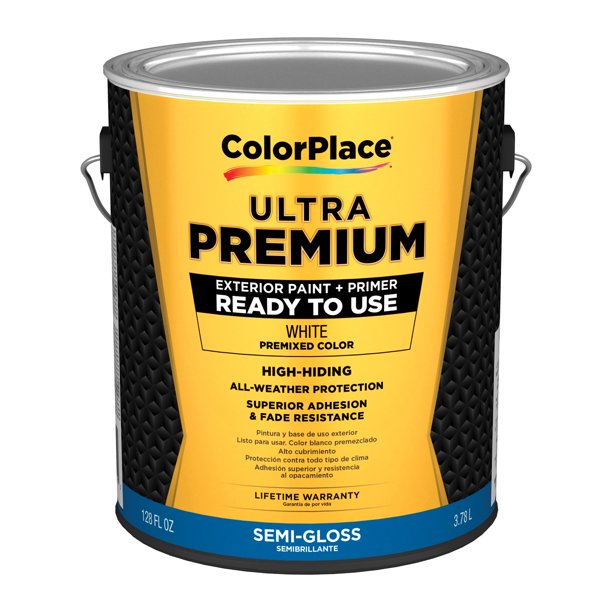 Color Place Ultra Premium Exterior Paint &amp; Primer Semi
