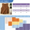 thumbnail image 3 of Ovticza Womens Cotton Linen Vest Casual Loose V Neck Sleeveless Vests Jacket Khaki M, 3 of 6