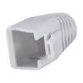 thumbnail image 3 of Grey 7mm Hole Dia RJ45 Boots Cover Anti Dust Plastic Protector for Network Cable CAT6 CAT7 50Pcs, 3 of 3