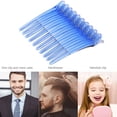 thumbnail image 1 of 10 pinzas para el cuidado del cabello de acero inoxidable para peluquería (azul) Ehuebsd  Cuidado Belleza, 1 of 5