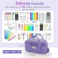 thumbnail image 3 of Large Pencil Case Pouch, Extra Big Pencil Bag with 5 Compartments, 3 of 14