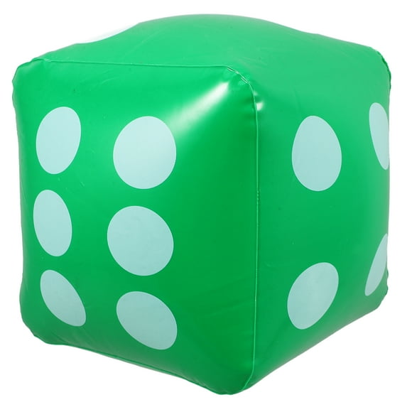 KAKOWELY Dados inflables gigantes para juegos, decoraciones con globos, dados inflables, divertidos juegos, decoraciones, accesorios para juegos de fiesta, suministros para fiestas en la piscina.