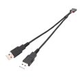 thumbnail image 5 of Cable de extensión USB macho a macho para placa base, doble USB-A a carcasa de PC, 9 pines, s202412241092, 5 of 5