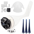 thumbnail image 3 of Wind Generator, Mini Flashing Windmill, Easy To Install For Terraces Home Charging Boats Cabins Blue 48V, 3 of 8