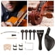 thumbnail image 3 of Cola de Clavija, Conveniente para Usar Fuerte y Duradero Fácil de Instalar Accesorios de Violín 4/4, Puente de Violía de Madera de Arce para Amantes de los Instrumentos de, 3 of 7