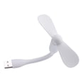 thumbnail image 4 of Mini ventilador USB flexible para banco de energía, computadora portátil, PC, cargador de CA (blanco) WDOplteas Para estrenar, 4 of 6