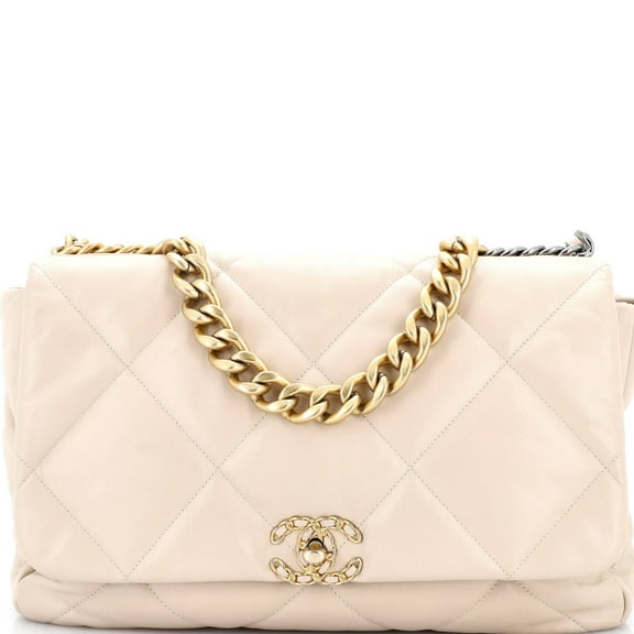 Pre-Owned 19 Flap Bag Quilted Leather Maxi By Rebag