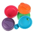 thumbnail image 4 of Yuarrent Tapas de latas de refresco de silicona, duraderas y portátiles, de 5 piezas, fabricadas con estas tapas para latas están diseñadas Teteras, 4 of 6