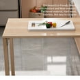 thumbnail image 6 of Wooden wall folding table - space-saving wall-mounted folding table with stable construction for kitchen, office and dining area Folding wall desk & side table, 6 of 7