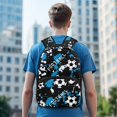 thumbnail image 3 of Aplkyhs Football School Backpack for Boys Girls Ages 6-18 Large Capacity Lightweight Water Resistant Ergonomic Padded Straps for Elementary Middle High School Back to School, 3 of 7