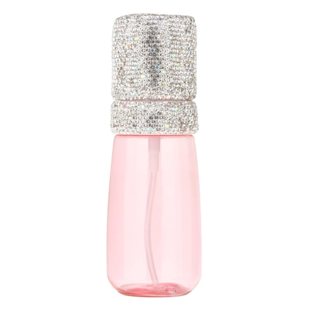 Botella de spray de perfume jinwen 60ml Rosado Recargable Viaje vintage
