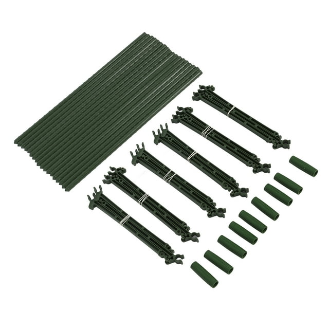 LHCER Tomato Cage 3PCS Adjustable Steel PP PE Triangular Plant Support Trellis