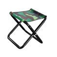 thumbnail image 3 of Taburete de campamento, asiento de trabajo, silla , silla de pesca portátil, taburete de jardinería, taburete plegable para salón, mochilero, 25x26x24cm perfecl Asiento de trabajo pequeño, 3 of 8