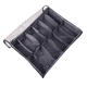thumbnail image 2 of Organizador de zapatos debajo de la cama, 2 unidades, caja de tela plegable para guardar zapatos con cubierta transparente, bolsa de almacenamiento con ventana transparente, 2 of 3