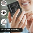 thumbnail image 7 of Dteck for Samsung Galaxy S23 Ultra Case with Camera Protection Slide Cover, Clear Slim Fit Shockproof Protective Camera Cover S23 Ultra Case 6.8 Inch 2023, Black, 7 of 7