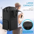 thumbnail image 2 of Mochila de lavandería Bukere extra grande 2 en 1 con capacidad de 90 litros, 2 of 7