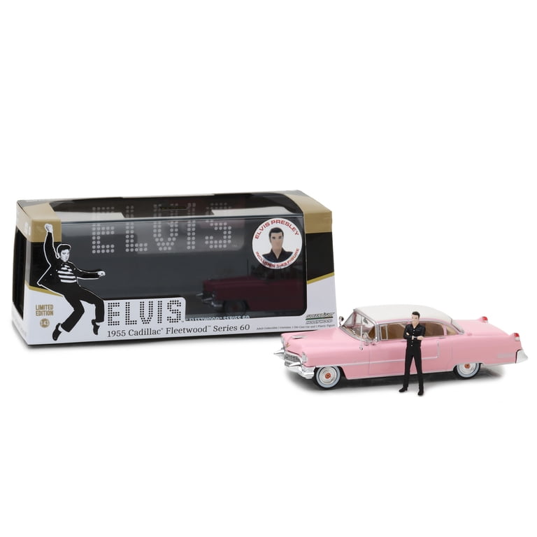 Elvis Presleys 1955 Pink Cadillac Fleetwood Series 60 with Elvis
