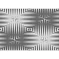 thumbnail image 1 of Ahgly Company Machine Washable Indoor Rectangle Transitional Platinum Silver Gray Area Rugs, 8' x 10', 1 of 7