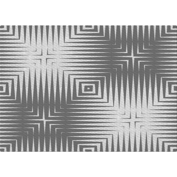 Ahgly Company Machine Washable Indoor Rectangle Transitional Platinum Silver Gray Area Rugs, 8' x 12'