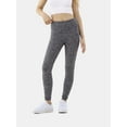 thumbnail image 3 of No Boundaries Faux Sueded Ankle Leggings, 27.5”Inseam, 1 or 2-Pack, Women's & Women's Plus Sizes XXS-4X, 3 of 5