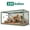 Dark green, variant on BouPower 120 Gallon Reptile Terrarium 4x2x2 FT – Tempered Glass Sliding Doors, Mesh Top for Ventilation, Easy Assembly for Snakes & Bearded Dragons