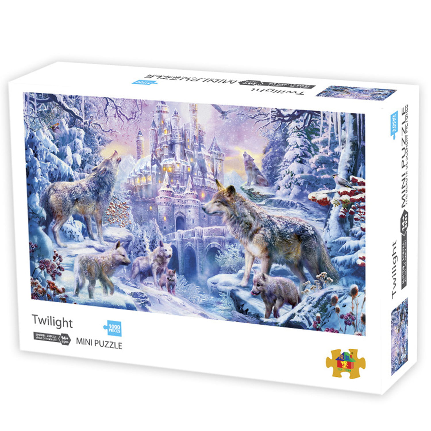 New Hot Snow Scene Educational 1000 Piece Jigsaw Puzzles Adult Kid Puzzle Toy 