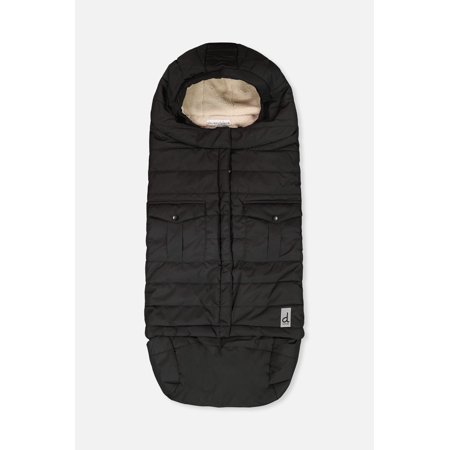 Deux Par Deux Baby Boy Evolutive Footmuff For Car Seats And Strollers Black