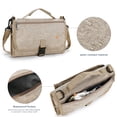 thumbnail image 5 of SPEKSEE Portable Diaper Changing Pad - Outdoor Travel Foldable Waterproof Diaper Bag with Shoulder Strap and Wet Wipes Pocket, 5 of 7