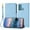 Light Blue, variant on Phone Case for Motorola Moto G60/G40 Fusion Flip Folio Litch Pattern PU Lether Wallet Card Slots Holder