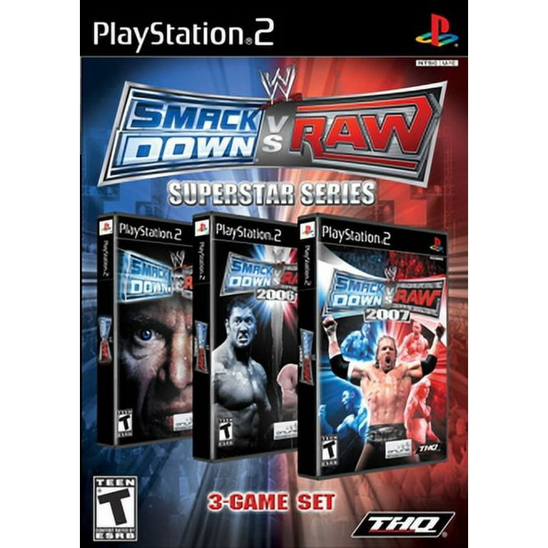 WWE SmackDown vs. RAW Superstar Series PlayStation 2 Walmart