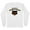 White, variant on Happy Meow-lo-ween Long Sleeve Shirt Unisex Large White