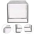 thumbnail image 4 of EXHUMKY Transparent PVC Pressure Cooker Cover Waterproof Protective Kitchen Appliance Guard, 4 of 8