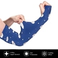 thumbnail image 3 of Lsque Moon Lamb Cooling Arm Sleeves for Men & Women -Compression Sleeves to Cover Arms for Working,Sun Sleeves for UV Protection,Breathable, Moisture-Wicking, 3 of 8