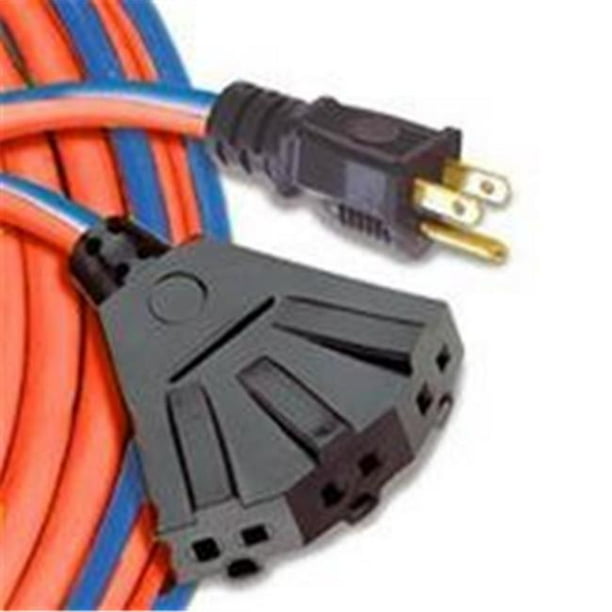 Coleman Cable 5996699 4.66 x 10 m Multi Outlet Extension Cords, Red